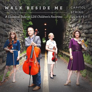 Walk Beside Me album cover by Capitol String Quartet